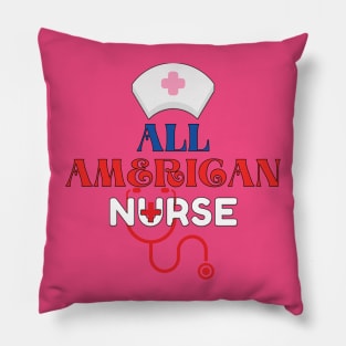 All American nurse Pillow