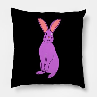 Purple Bunny Pillow