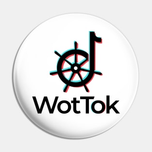 WotTok (Black) Pin