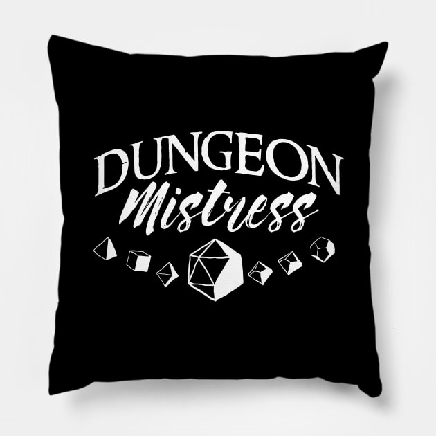 Dungeon Mistress Pillow by Natural 20 Shirts