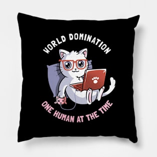 World Domination by Tobe Fonseca Pillow