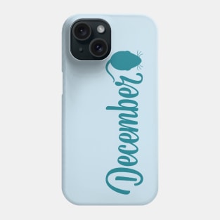 December Pagoda Blue Rat Phone Case