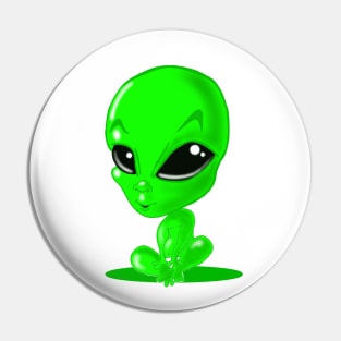 Alien baby Pin