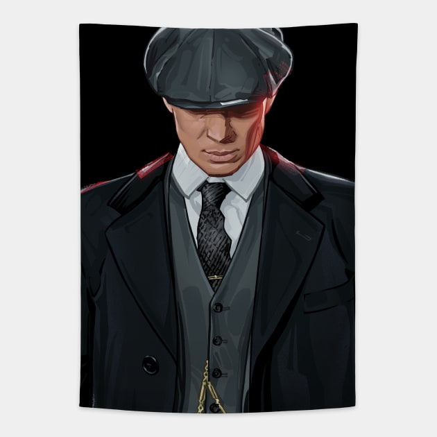 Thomas Shelby Tapestry by nabakumov