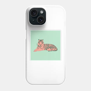 Tiger - Blush Phone Case