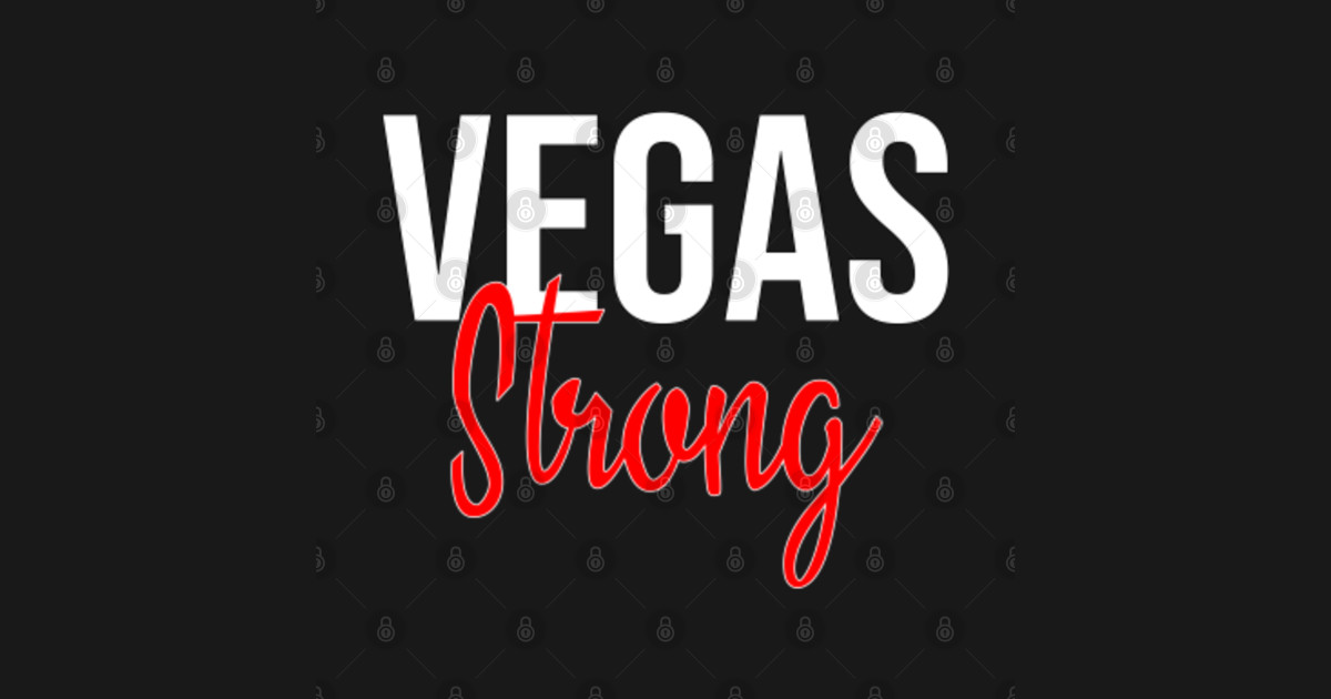 Vegas Strong - Vegas Strong - Sticker | TeePublic