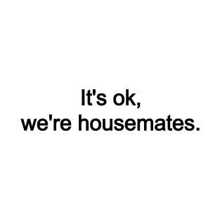 It's ok, we're houemates. T-Shirt
