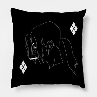 Jin Smoking Samurai Inspired Pillow