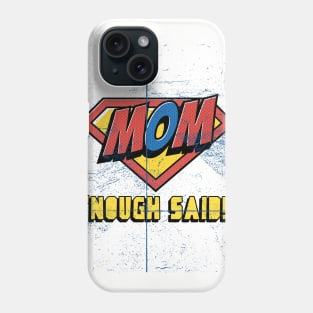 Mom's Rule! Superhero Mom Day Phone Case