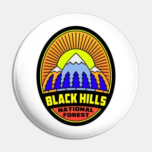 Black Hills National Forest South Dakota Wyoming Hike Hiking Pin