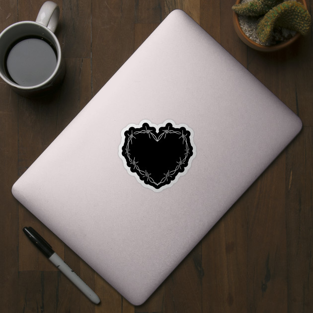 Pocket Wire Heart - Wire - Sticker