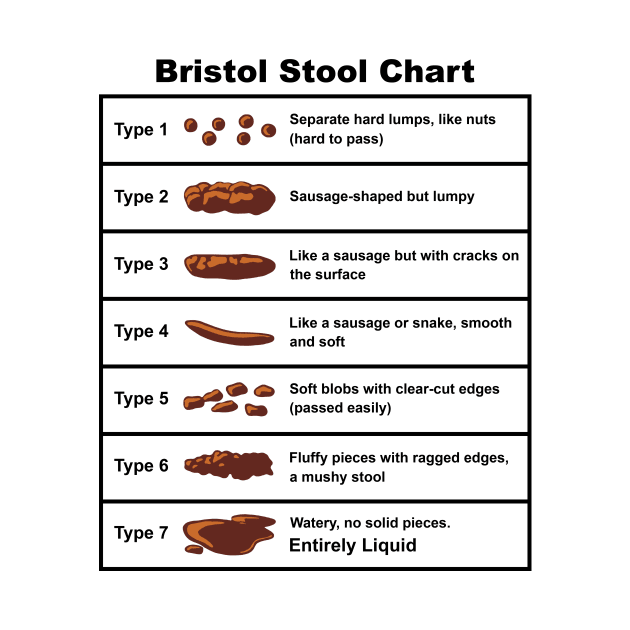 Bristol Stool Chart by Petra and Imata