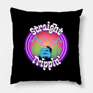 Straight Road Trippin Pillow