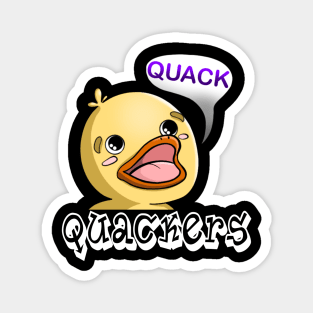 Quackers, Duck Quack, Baby Duck, Twitch Streamer Emote Magnet