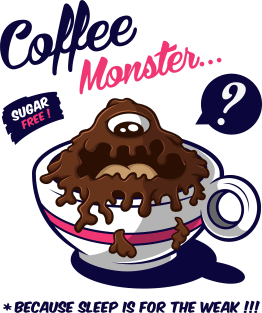 Coffee Monster Magnet