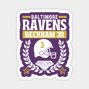 Baltimore Ravens Backham Jr 3 Edition 2 Magnet