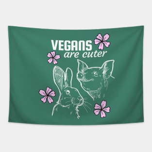 Vegans are cuter Tapestry