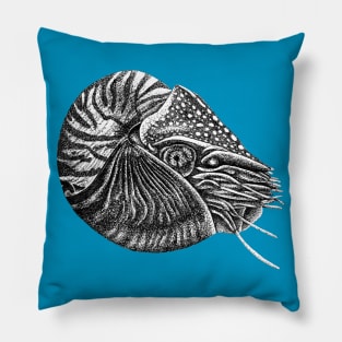 Nautilus fish Pillow