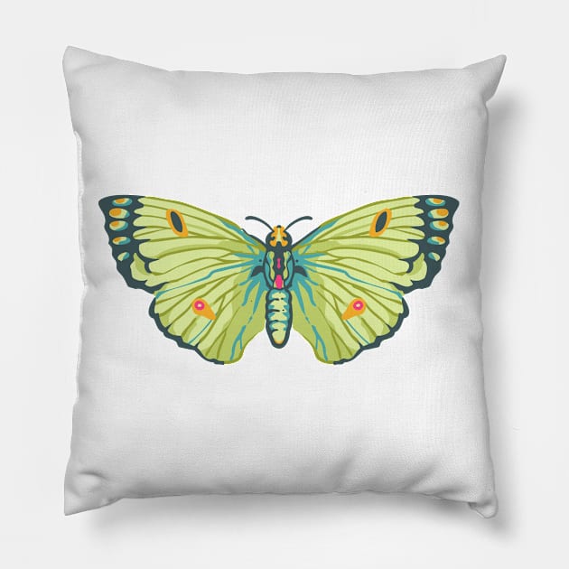 Butterfly Pillow by TambuStore