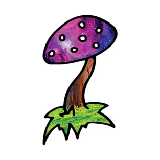 Purple Mushroom T-Shirt