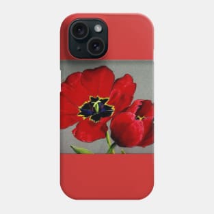 Red Tulips Phone Case