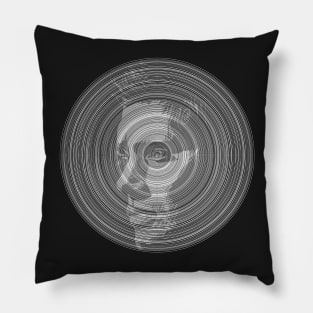 Dean Winchester - Vinyl Record inspired drawing Pillow