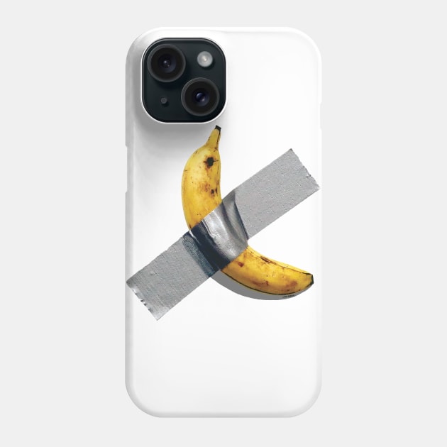 Duct Tape Banana w/Shadow [Rx-Tp] Phone Case by Roufxis