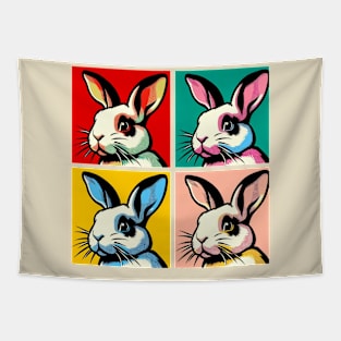 Pop Rabbit Art - Cute Bunny Tapestry