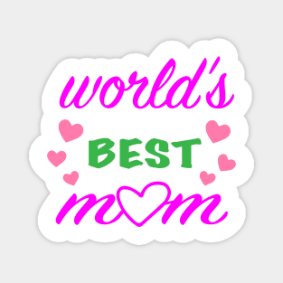 World's Best Mom Shirts Magnet