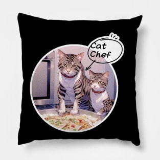 cat chef Pillow