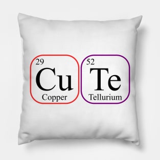 Cute - Elements of Periodic Table Pillow