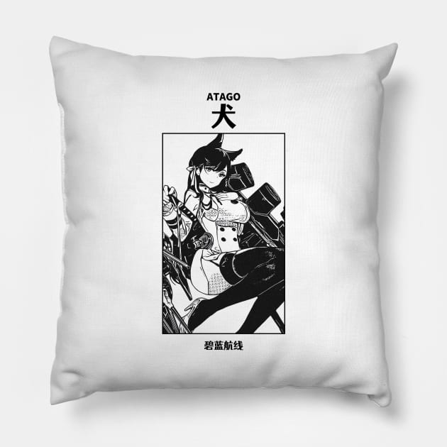 Atago Azur Lane Pillow by KMSbyZet