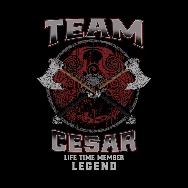 Cesar - Life Time Member Legend by Stacy Peters Art