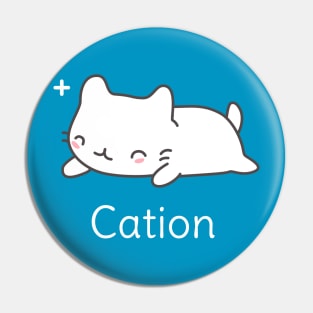 Funny Cat Science Pun T-Shirt Pin