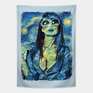 Fashion Queen Van Gogh Style Tapestry