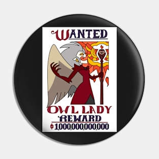 Owl Lady wanted poster ~ The Owl House ~ ver 2 Pin