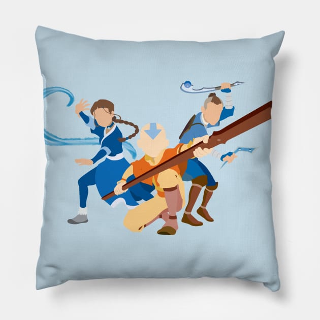 Avatar Trio Pillow by angiedf28