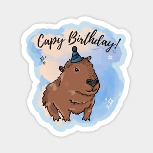 Capy Birthday Magnet