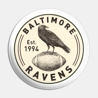Vintage Baltimore Ravens by Buck Tee Pin