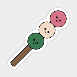 Happy Hanami Dango - Kawaii Dango Magnet