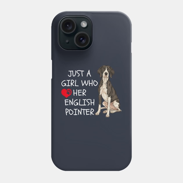 English Pointer Phone Case by Noshiyn