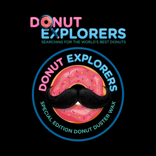 Donut Explorer Wax Combo Logo by Donut Duster Designs