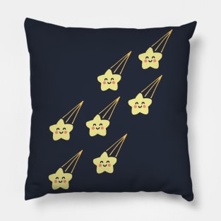 Zoom Zoom Shooting Stars Pillow