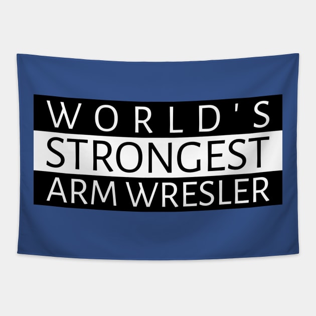 World's strongest arm wrestler Tapestry by Sanworld