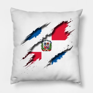 Dominican Republic Shredding Pillow