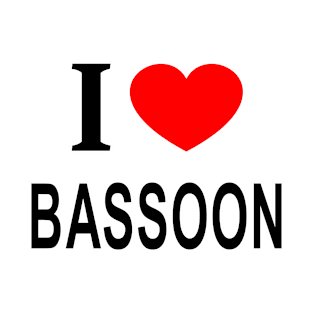 I ❤️ BASSOON I LOVE BASSOON I HEART BASSOON T-Shirt