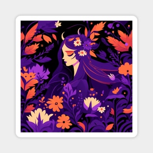 fairy witch of the forest Magnet