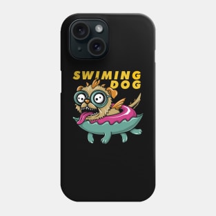 Swimming Dogs Phone Case