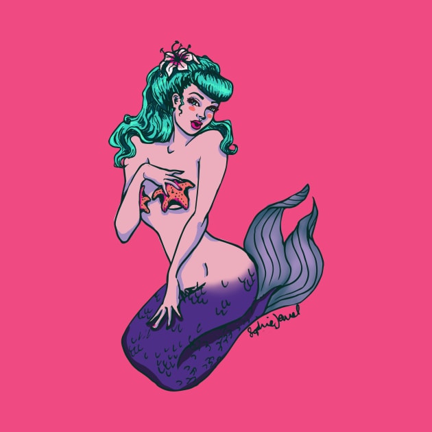 Pinup Mermaid by SophieJewel