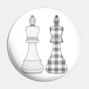 Game On Chess Pin